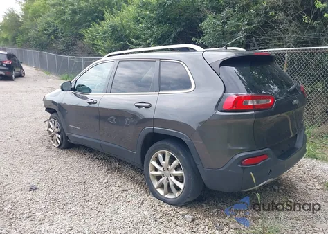 2014 Jeep Cherokee Limited из США, поврежденный, VIN 1C4PJLDBXEW212806